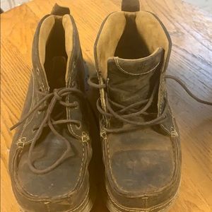 Justin chukka work steel toe